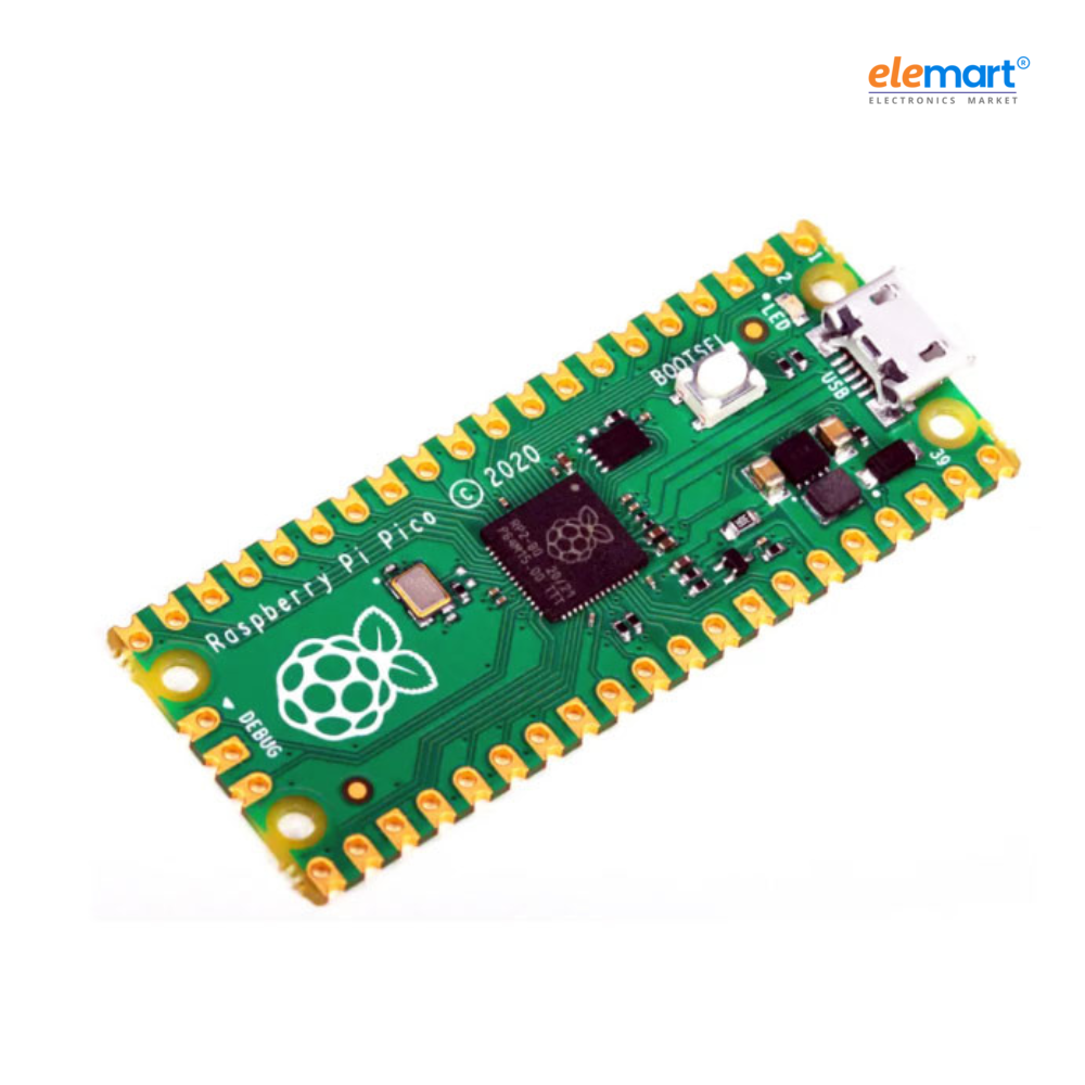 Raspberry Pi Pico RP2040 Dual-core Arm Cortex-M0+ 264KB RAM MCU Board