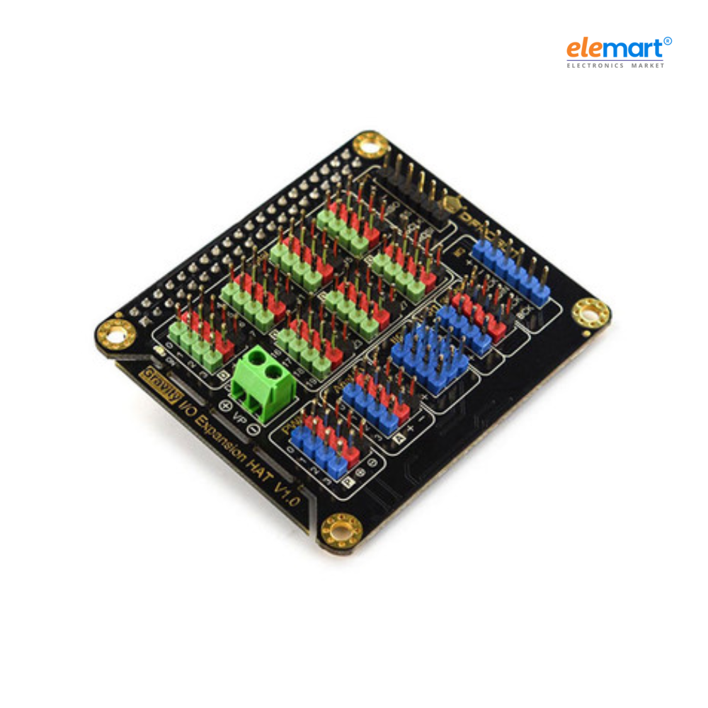 IO Expansion HAT for Raspberry Pi 4B/3B+
