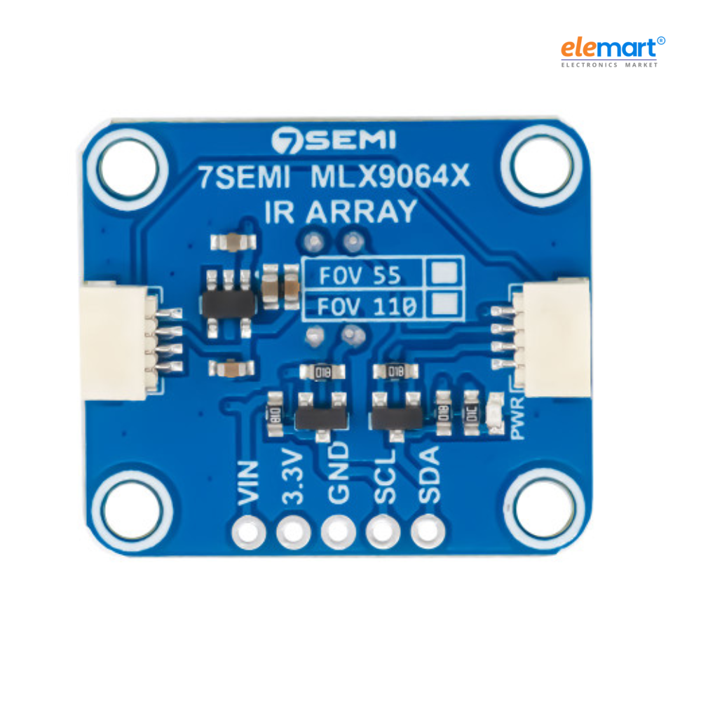 7Semi MLX90640 IR Thermal Camera Breakout 110 FOV I2C