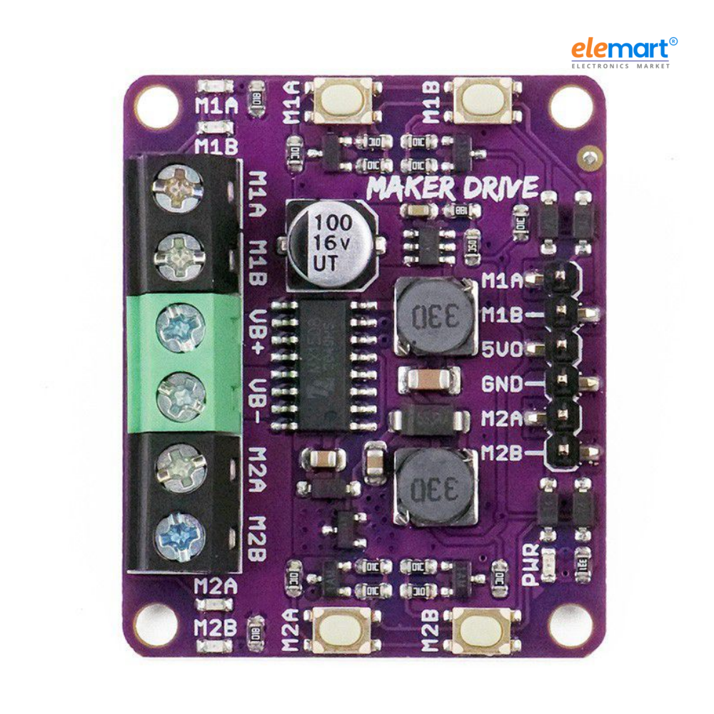 Maker Drive: H-Bridge Motor Driver for Beginner
