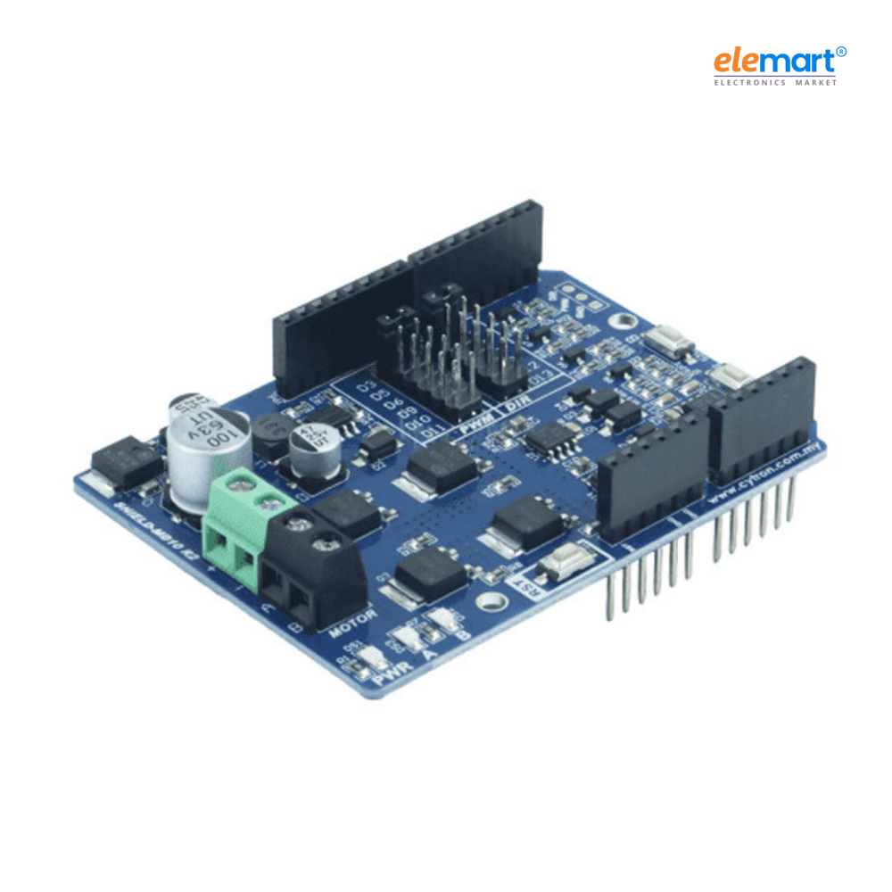 SHIELD-MD10 10A 7-30V DC Motor Driver Shield for Arduino