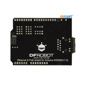 Ethernet and PoE Shield for Arduino - W5500 Chipset