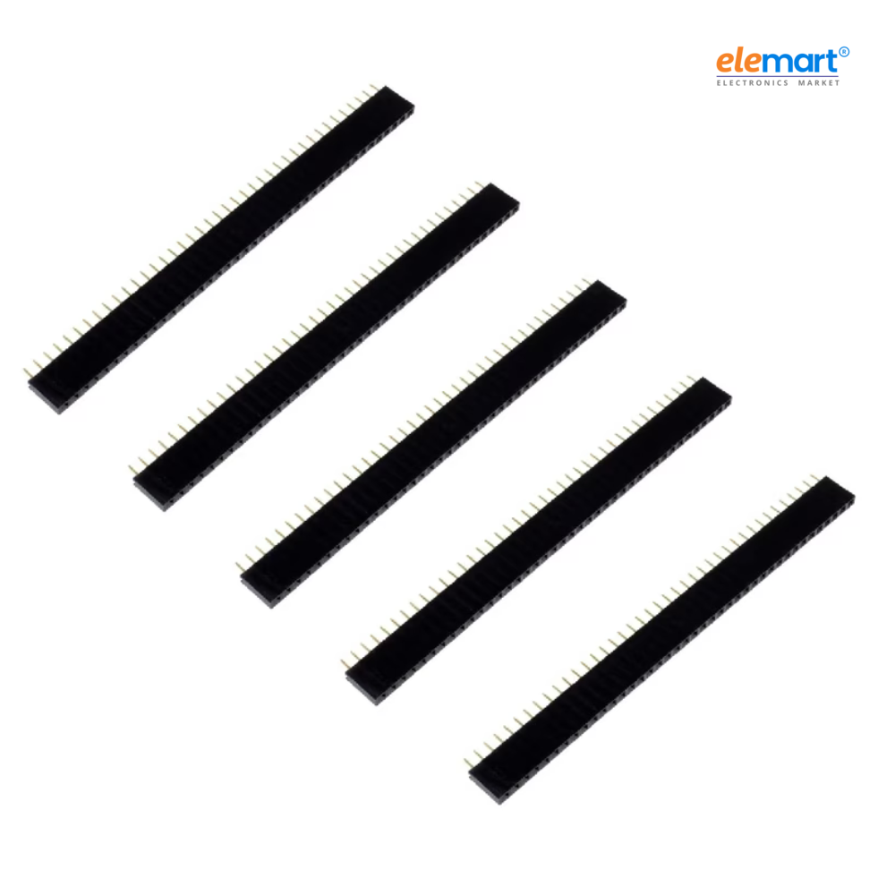 2.54mm 1×40 Pin Female Single Row Header Strip
