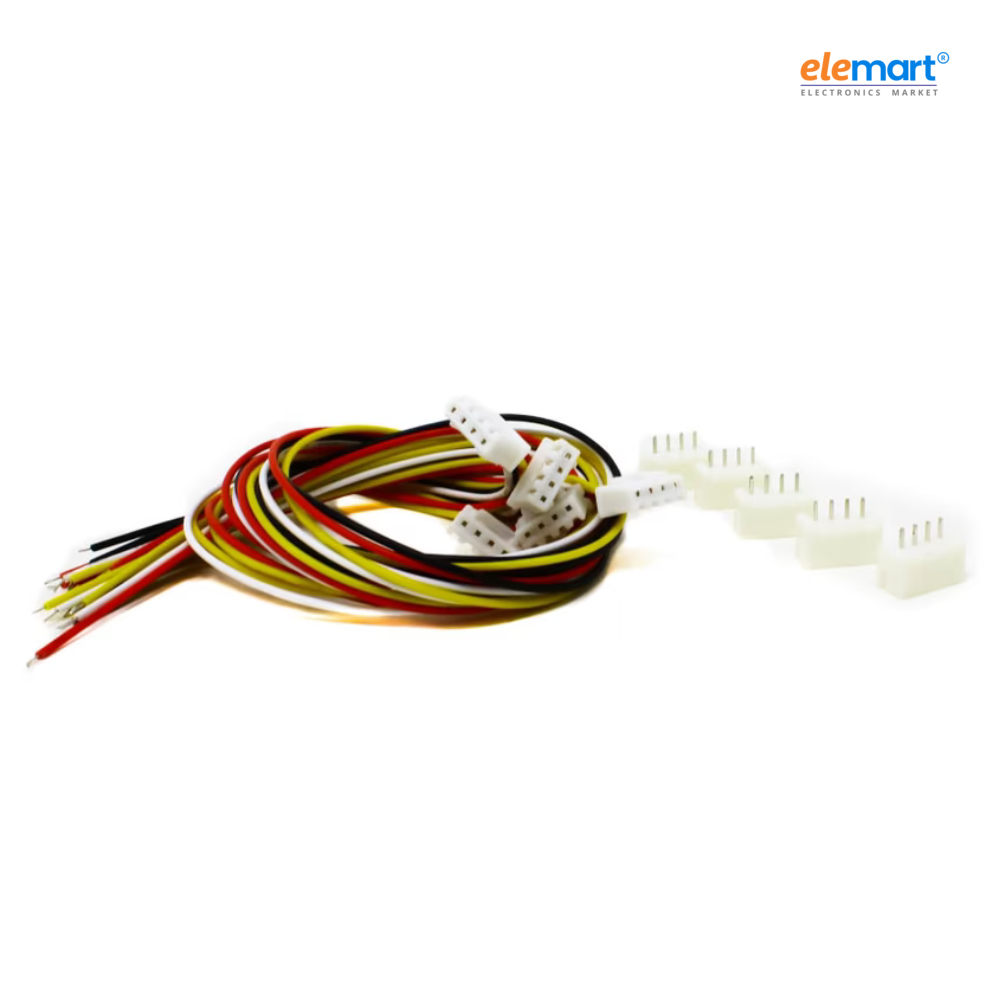 4 Pin JST XH 2.54mm Pitch Plug and Socket with Cable