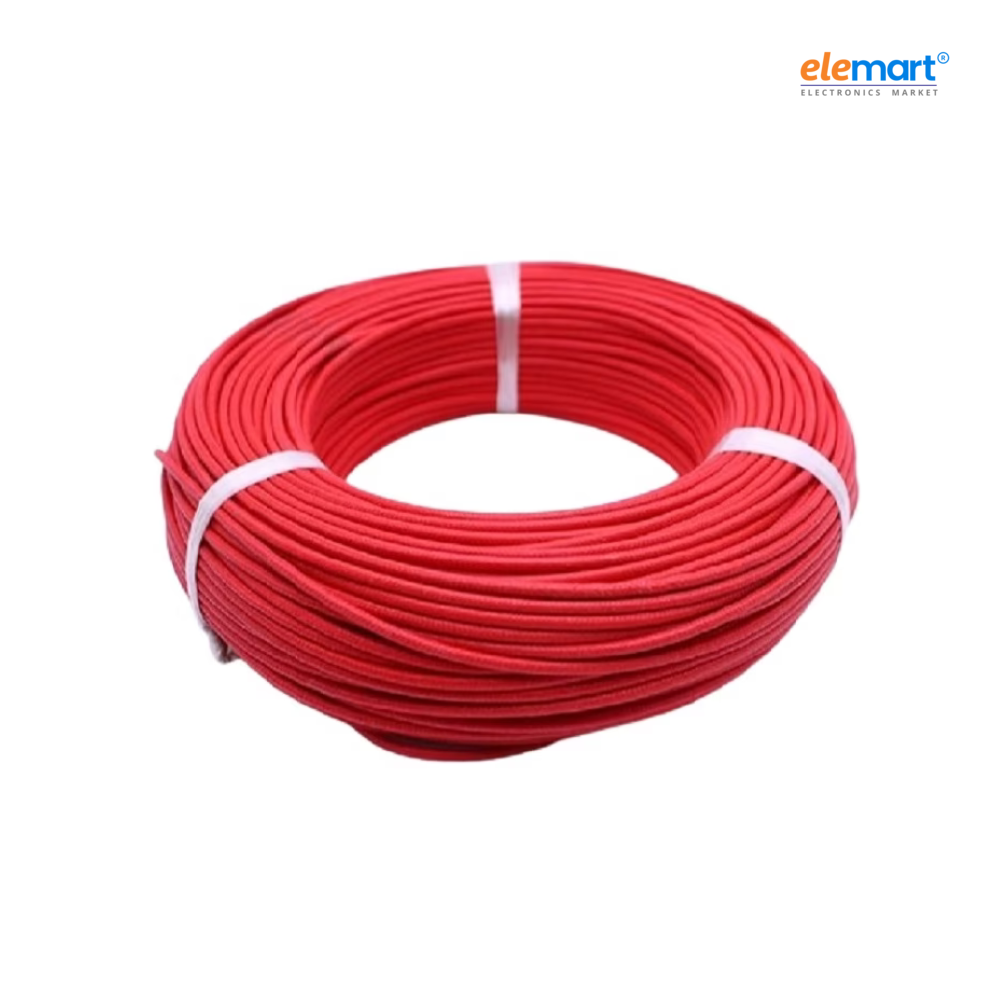 High Quality Ultra Flexible 26AWG Silicone Wire – Red