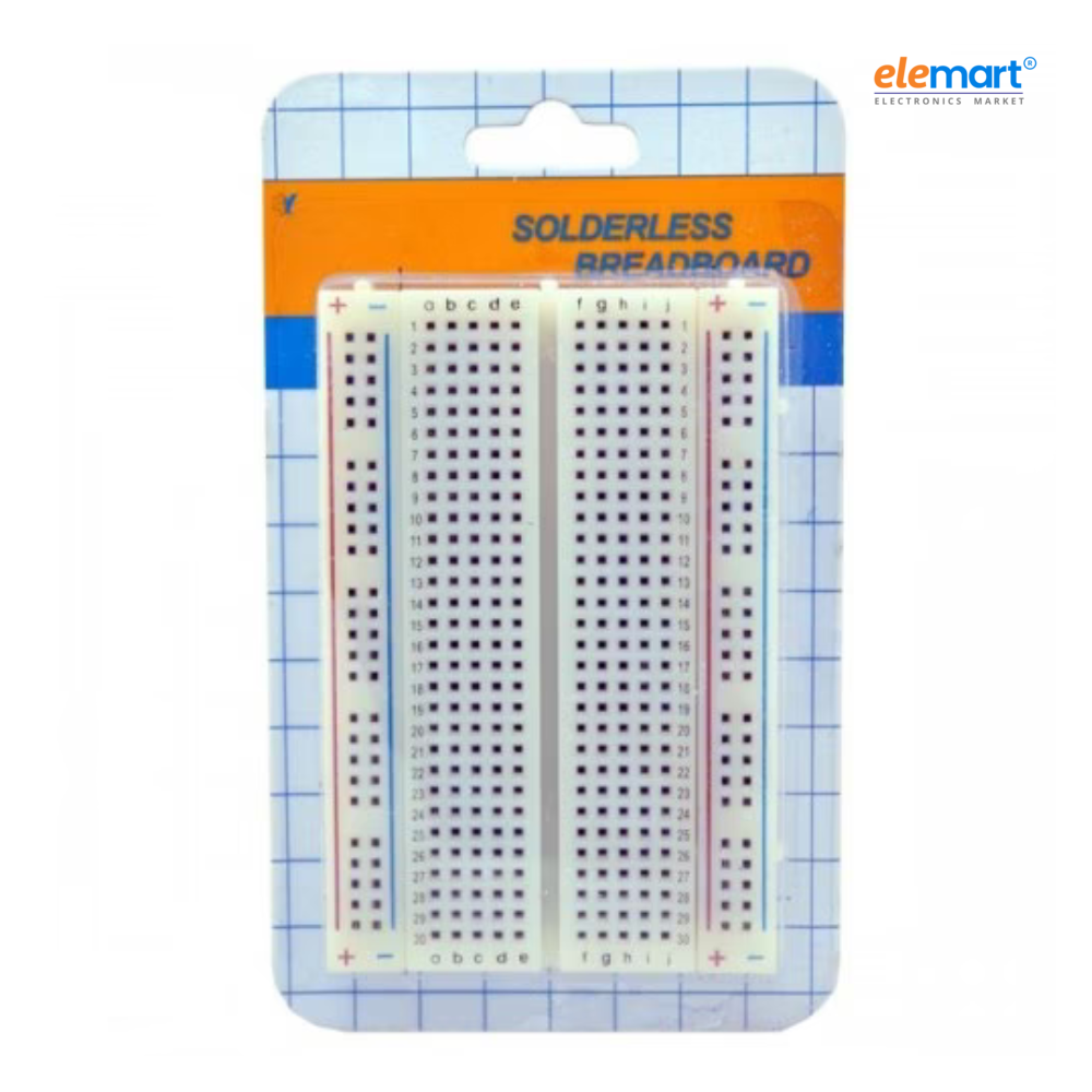 400 Tie Points Contacts Mini Circuit Experiment Solderless Breadboard