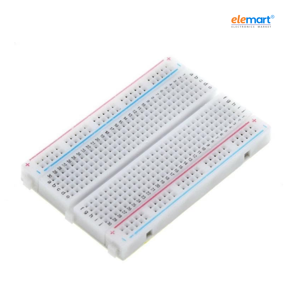 Solderless 400 pin breadboard – Normal Quality – Without Packing