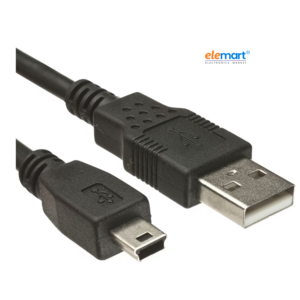 Cable For Arduino Nano USB A to MINI B (Nickel Plated Connector)-1.2 M