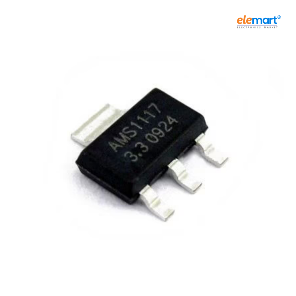 AMS1117-3.3V, 1A, SOT-223 Voltage Regulator IC