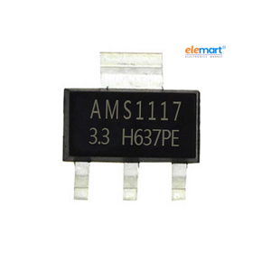 AMS1117-3.3V, 1A, SOT-223 Voltage Regulator IC