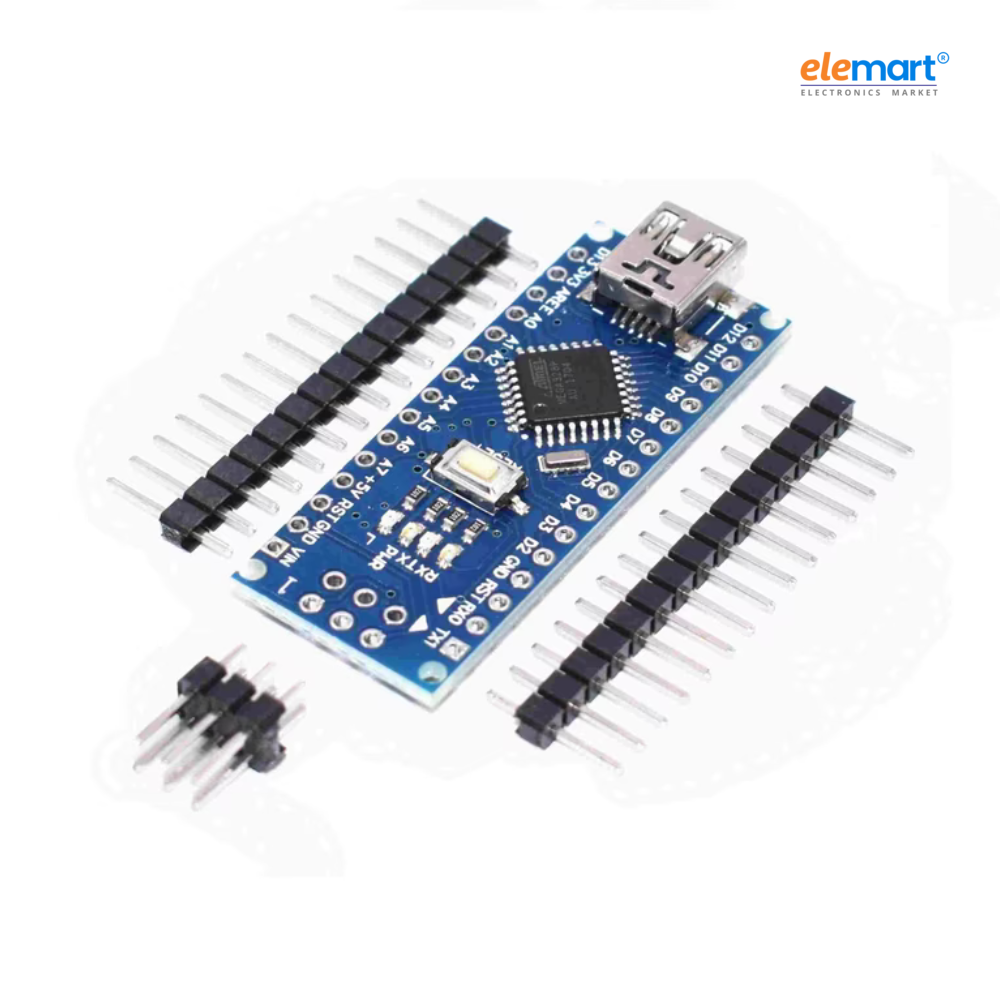 Nano Board R3 with CH340 Chip Mini-USB Port compatible with Arduino (Unsoldered)