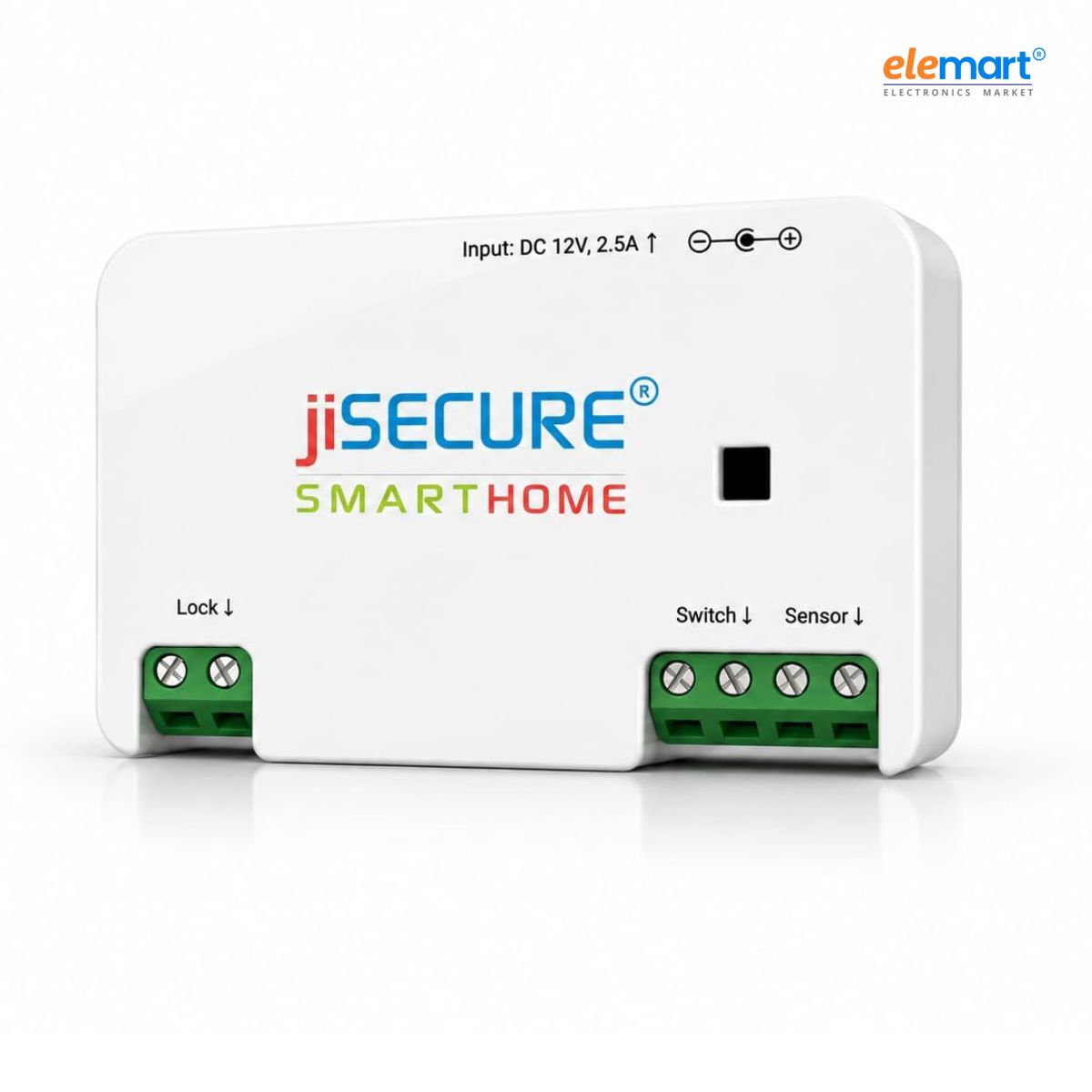 jiSECURE Smart Door Lock Controller Wireless Relay Momentary (1s) | PCB Circuit for Home Automation | WiFi & BLE Enabled