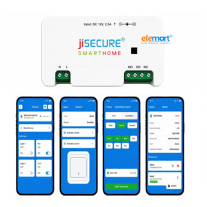 jiSECURE Smart Lock Controller | App and Manual Control