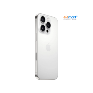 Apple iPhone 16 Pro (128GB) – White Titanium | A18 Pro Chip | 48MP Pro Camera System | 6.3-inch Super Retina XDR Display | 5G Smartphone | Apple Intelligence