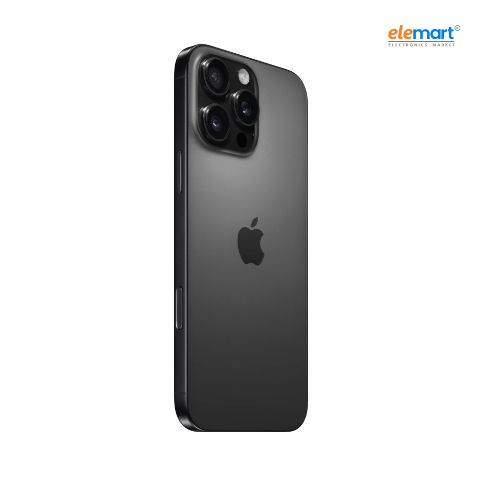 Apple iPhone 16 Pro Max (256GB) – Black Titanium | A18 Pro Chip | 48MP Pro Camera System | 6.9-inch Super Retina XDR Display | 5G Smartphone | Apple Intelligence