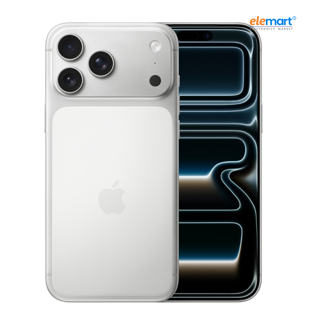 Apple iPhone 17 Pro Max (256GB) – Silver | A19 Pro Chip | 48MP Pro Fusion Camera System | 6.9-inch Super Retina XDR Display | ProMotion 120Hz | Apple Intelligence | 5G Smartphone