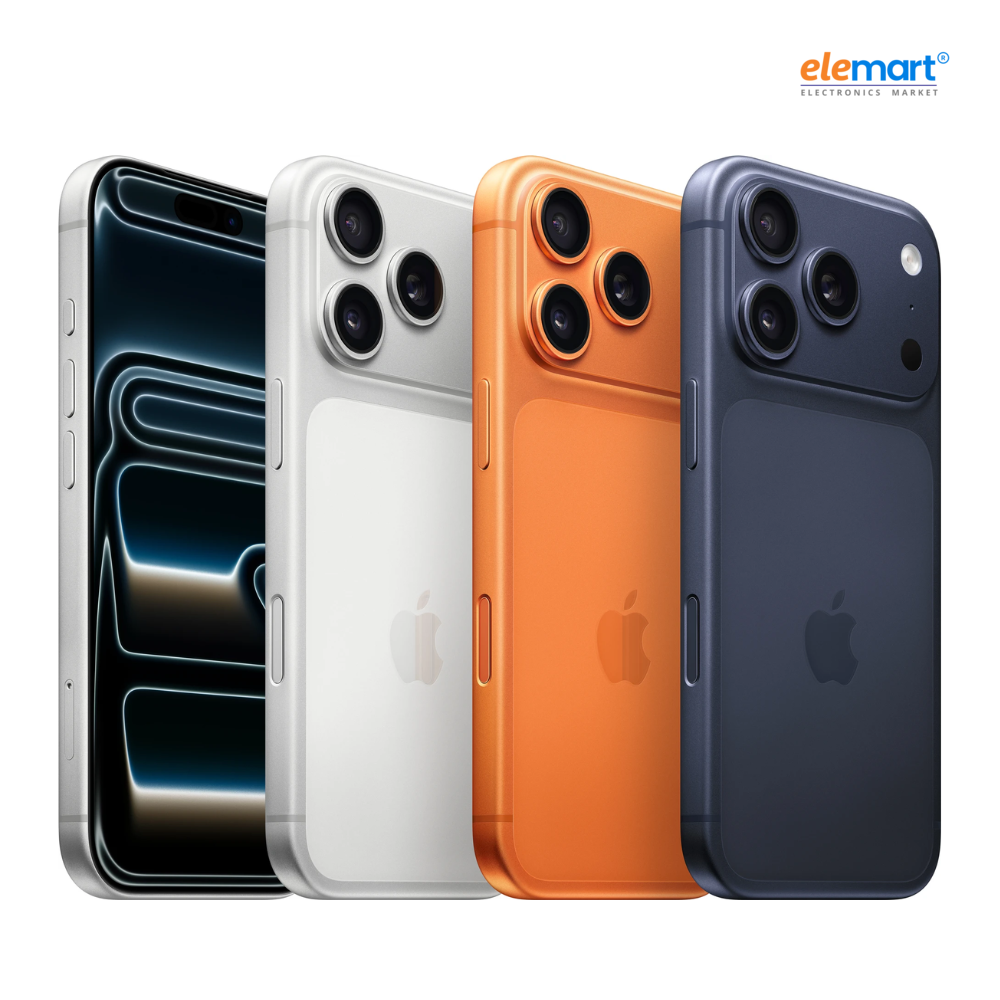 Apple iPhone 17 Pro Max (256GB) – Silver | A19 Pro Chip | 48MP Pro Fusion Camera System | 6.9-inch Super Retina XDR Display | ProMotion 120Hz | Apple Intelligence | 5G Smartphone