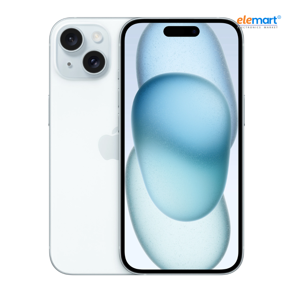 Apple iPhone 15 (128GB) – Blue | A16 Bionic Chip | 48MP Dual Camera System | 6.1-inch Super Retina XDR OLED Display | Dynamic Island | 5G Smartphone