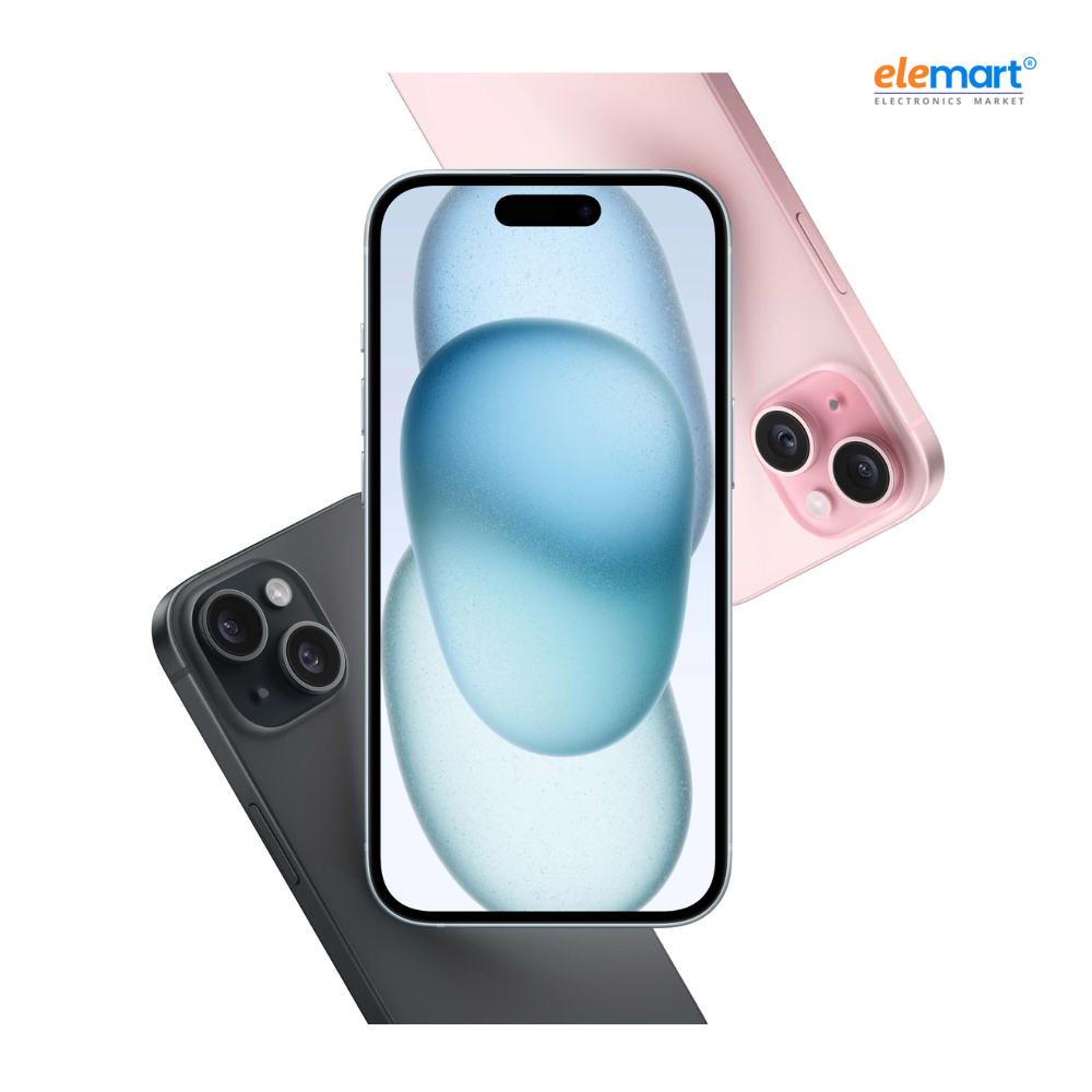 Apple iPhone 15 (128GB) – Blue | A16 Bionic Chip | 48MP Dual Camera System | 6.1-inch Super Retina XDR OLED Display | Dynamic Island | 5G Smartphone