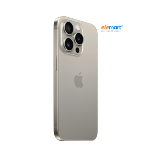 Apple iPhone 15 Pro (128GB) – Natural Titanium | A17 Pro Chip | 48MP Pro Camera System | 6.1-inch Super Retina XDR OLED Display | ProMotion 120Hz | Dynamic Island | 5G Smartphone