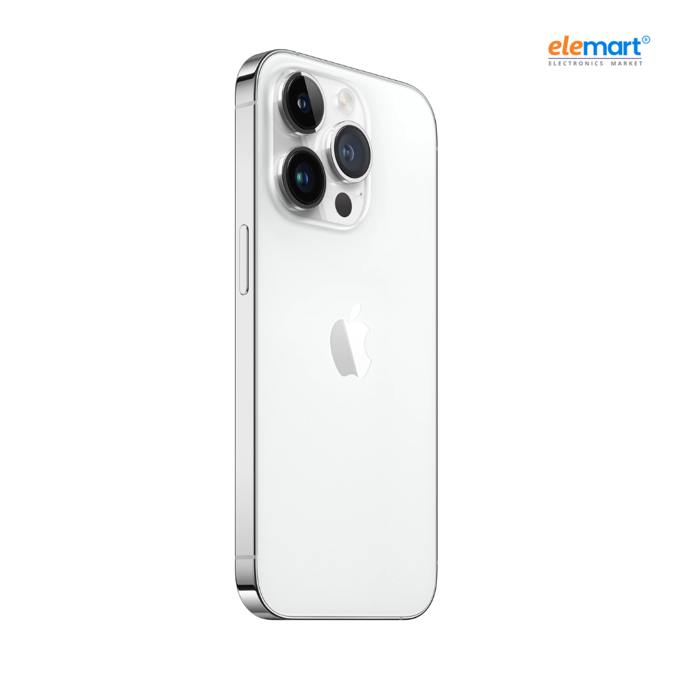 Apple iPhone 14 Pro (128GB) – Silver | A16 Bionic Chip | 48MP Pro Camera System | 6.1-inch Super Retina XDR Display | Dynamic Island | ProMotion 120Hz | 5G Smartphone