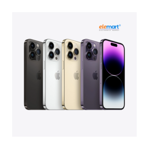 Apple iPhone 14 Pro (128GB) – Silver | A16 Bionic Chip | 48MP Pro Camera System | 6.1-inch Super Retina XDR Display | Dynamic Island | ProMotion 120Hz | 5G Smartphone
