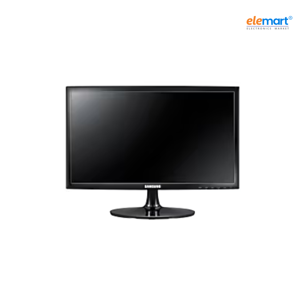 Samsung S19C150F 19-inch HD LED Monitor | Slim Business Display | 5ms Response Time | Eco Saving Technology | VGA Connectivity | Home & Office Monitor