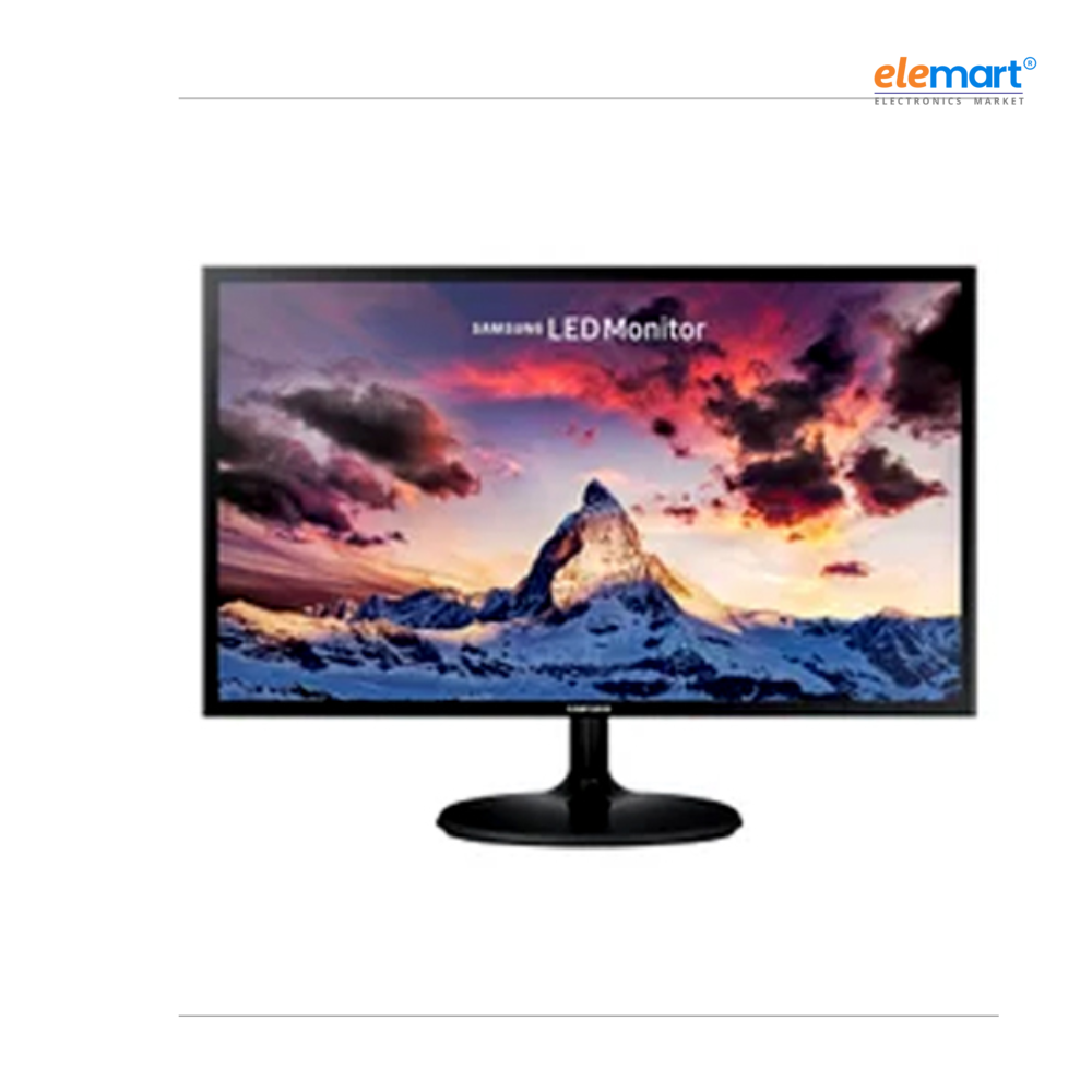 Samsung 23-inch Full HD IPS LED Monitor | 1920×1080 Resolution | 178° Wide Viewing Angle | HDMI, USB & AV Connectivity | Desktop Display