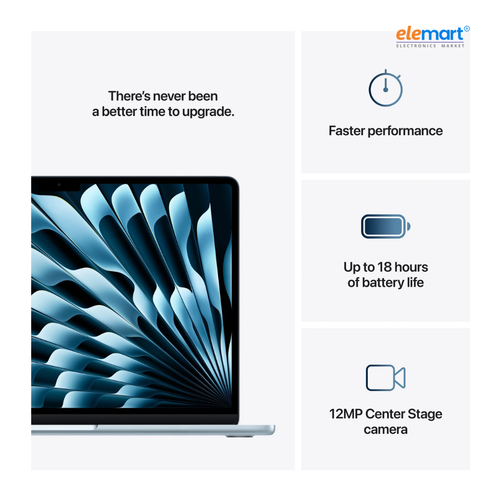 Apple MacBook Air M4 13-inch Laptop (16GB RAM, 1TB SSD, macOS Sequoia) – Liquid Retina Display, Apple M4 Chip, Magic Keyboard with Touch ID, MagSafe Charging