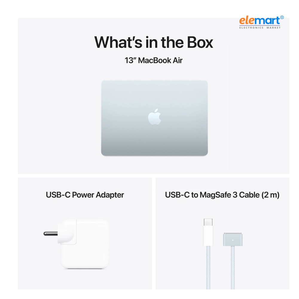 Apple MacBook Air M4 13-inch Laptop (16GB RAM, 1TB SSD, macOS Sequoia) – Liquid Retina Display, Apple M4 Chip, Magic Keyboard with Touch ID, MagSafe Charging