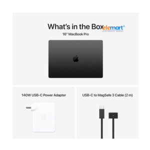 Apple MacBook Pro M5 Max 16-inch Laptop (36GB RAM, 2TB SSD, macOS Tahoe) – Liquid Retina XDR Display, 18-Core CPU, 40-Core GPU, Magic Keyboard with Touch ID, Space Black