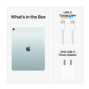 Apple iPad Air 13-inch (M4) Tablet (128GB, Wi-Fi) – Liquid Retina Display, Apple M4 Chip, 12MP Cameras, Touch ID, Blue