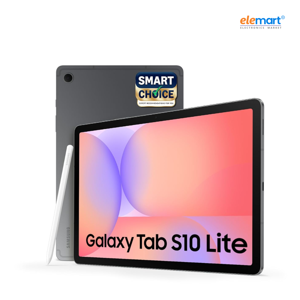 Samsung Galaxy Tab S10 FE Wi-Fi Tablet | 10.9-Inch 90Hz Display | 8GB RAM | 128GB Storage | Exynos 1580 Processor | S Pen Included | AI Productivity Features | Long-Lasting Battery | Gray