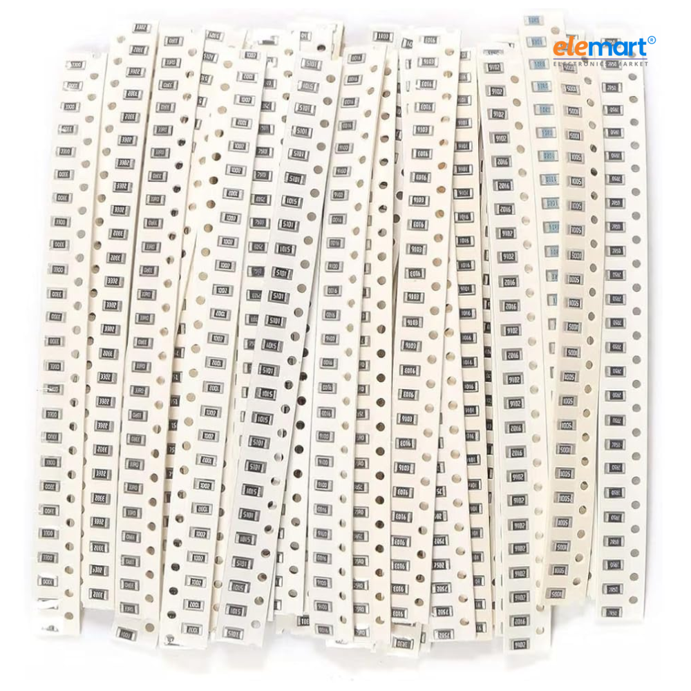 100 Ohm 0805 SMD Thick Film Chip Resistor | High Power Surface Mount Resistor |  Pack of 50