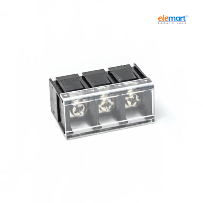 XY848AK 9.50mm Xinya 3-Pin Barrier Terminal Block – Screw Terminal Connector for Electrical Wiring & PCB Projects
