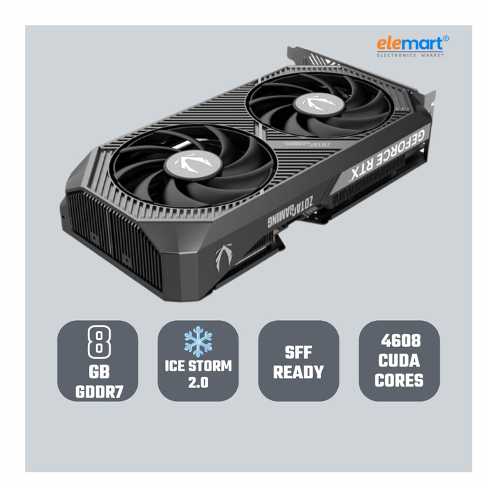 ZOTAC Gaming GeForce RTX 5060 Ti Twin Edge 8GB GDDR7 Graphics Card