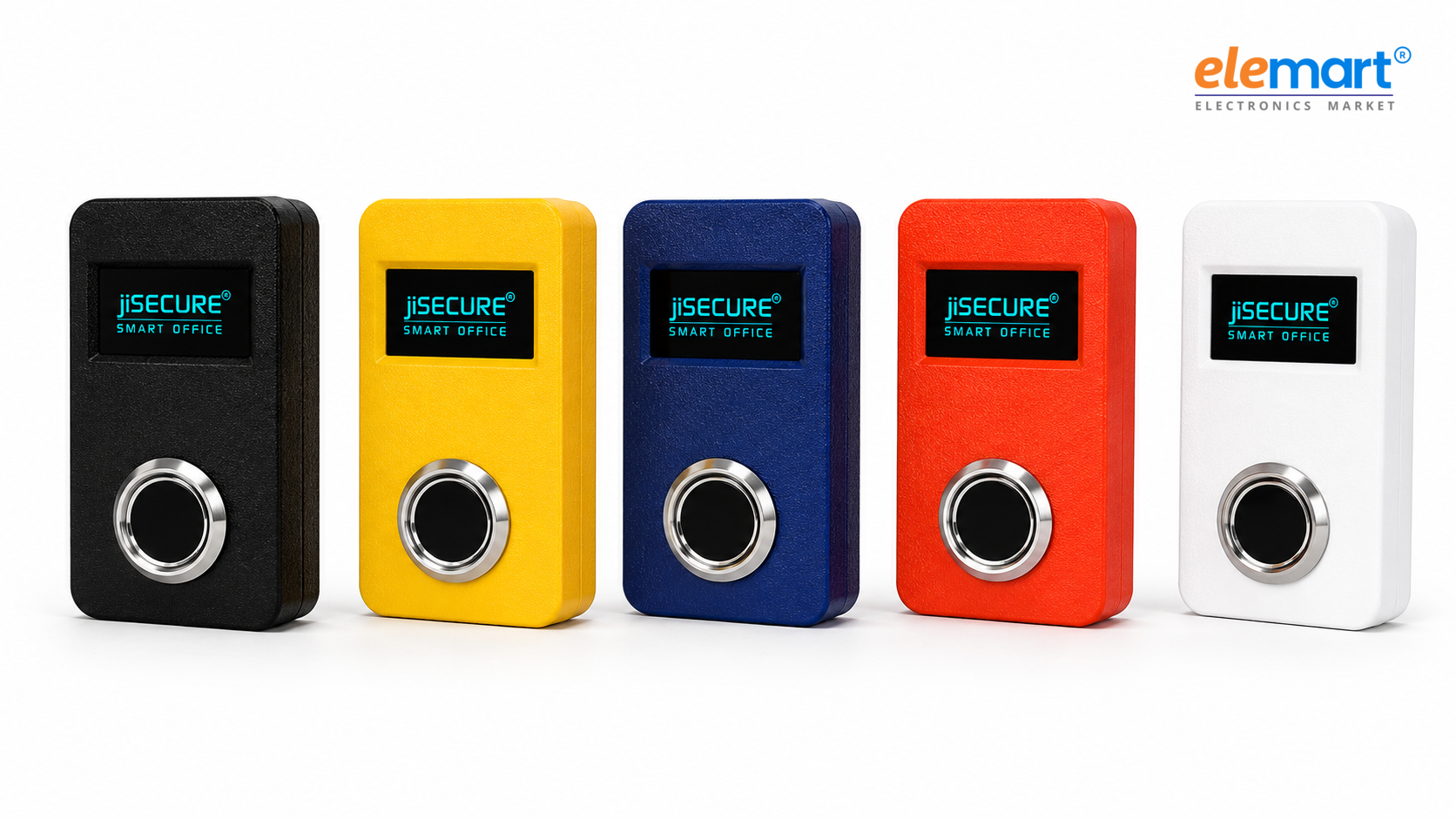 jiSECURE Smart XS200 Biometric Fingerprint Attendance System | WiFi Enabled | Time & Attendance Machine with Software | Up to 200 Users