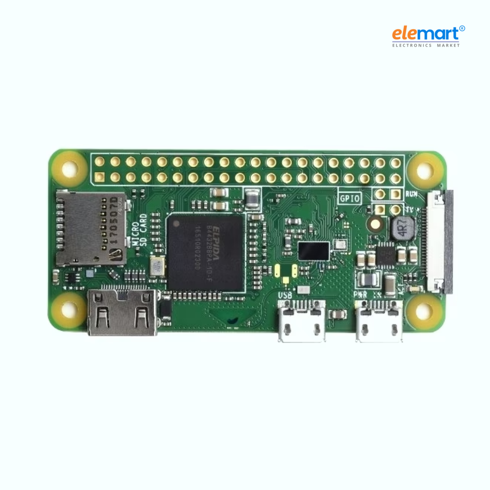 Raspberry Pi Zero WH SC0065 BCM2835 ARM Cortex-A53 512MB RAM 2.4GHz Single Board Computer Header