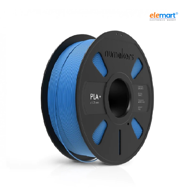 Numakers PLA+ Filament – Light Blue – 1.75 mm / 1 kg