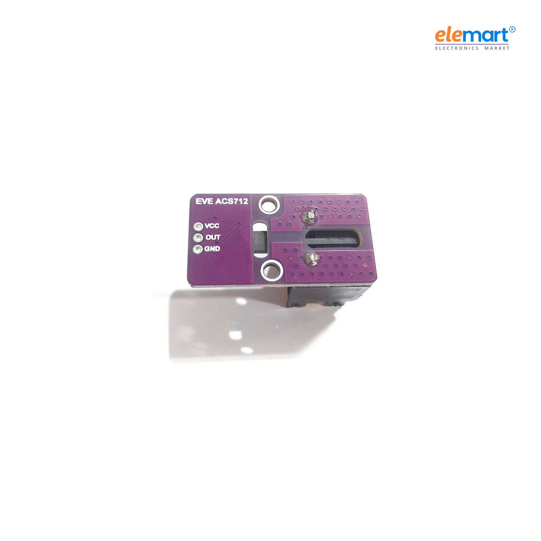 7Semi ACS712 20A Hall-Effect Current Sensor Breakout with Flap Cover Connector - ACS712ELCTR-20A-T