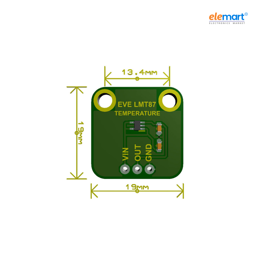 7Semi LMT87 Analog Temperature Sensor Breakout