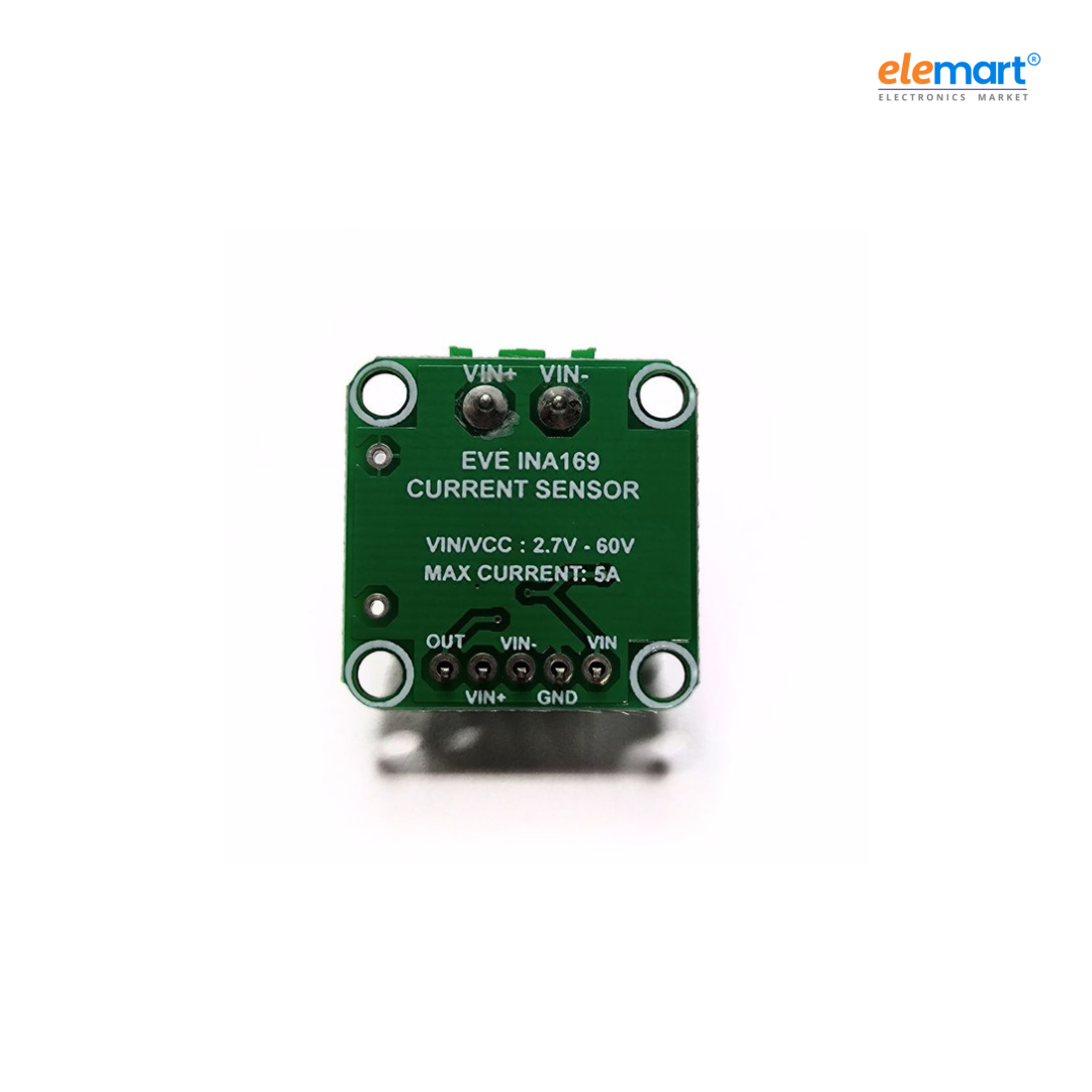 7Semi INA169 60V 5A Analog DC Current Sensor Breakout
