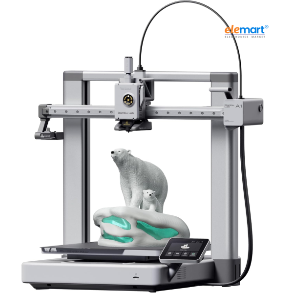 Bambu Lab A1 3D Printer by WOL3D – Auto Calibration, 256³mm Build Volume, High-Speed FDM