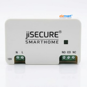 jiSECURE Smart Home WiFi Controller Module | NO/NC Relay Switch for Appliances | App Control