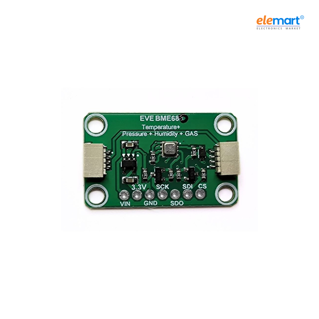 7Semi BME680 Temperature Pressure Humidity and Air Quality Sensor I2C Breakout STEMMA QT / Qwiic