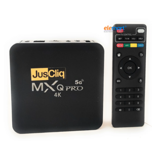JusCliq MXQ PRO Media Streaming Device, HD TV Box with Wi-Fi