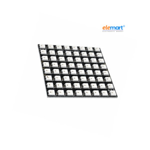 WS2812 64-Bit 8×8 RGB LED Matrix – Addressable RGB LED Driver Development Board