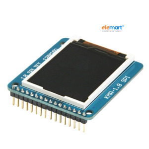 1.8 Inch SPI TFT LCD Display Module 128x160 Resolution with PCB, Color Screen Display for Arduino, DIY Electronics Projects