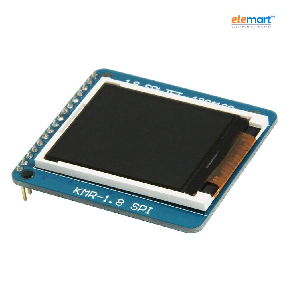 1.8 Inch SPI TFT LCD Display Module 128x160 Resolution with PCB, Color Screen Display for Arduino, DIY Electronics Projects