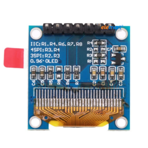 0.96 Inch OLED Display Module, 128x64 Resolution, I2C Interface, 12864 OLED Screen